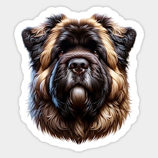 Bouvier Des Flandres Dog Sticker